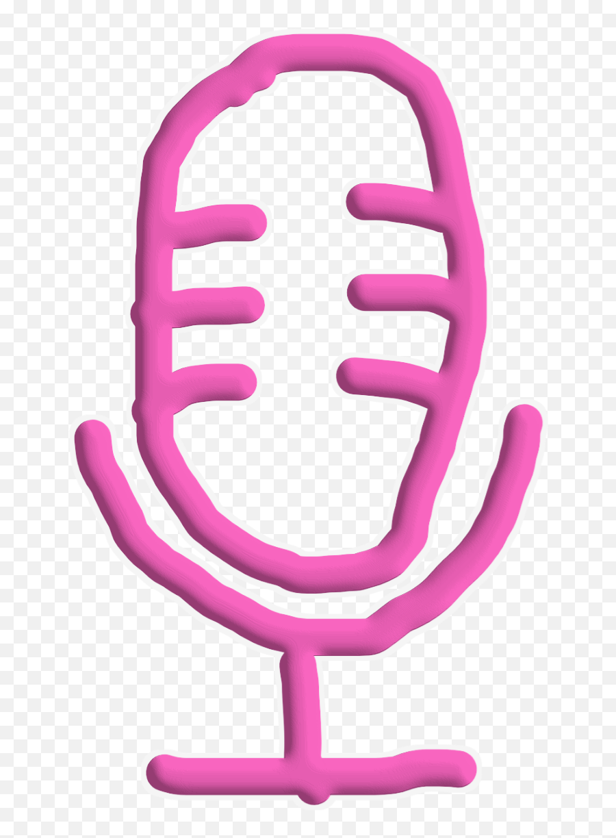 Radio Logopng Icon Neon Wallpaper Light - Microphone,Lamp Icon Png