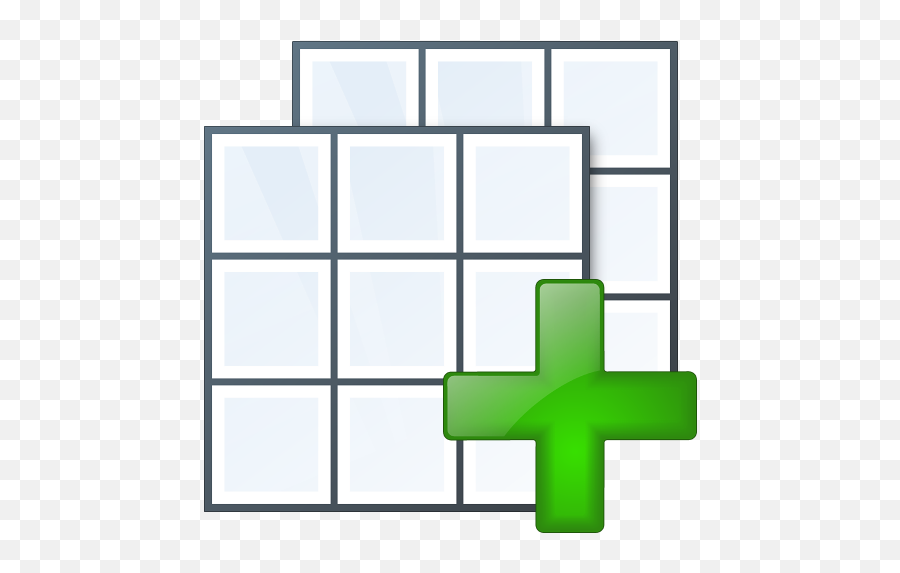 Table Icon Png - Vertical,Spreadsheet Icon Png