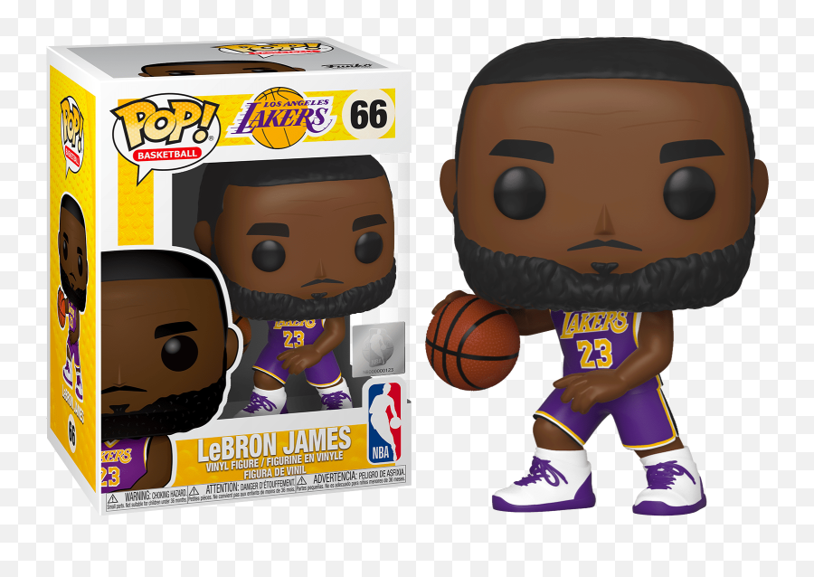 Lakers - Funko Pop Lebron James Lakers Png,Lebron James Transparent