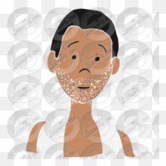 Library Of Stubble Beard Picture Freeuse Png Files - Stubble Clipart,Beard Transparent Background