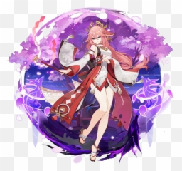 Yae Miko Quick Tldr Dps Build Guide U2022 Genshin Impact Png