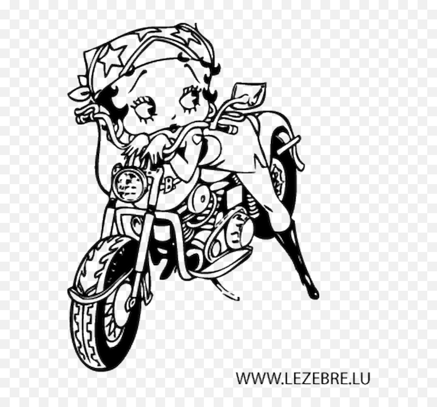 T - Shirt Betty Boop La Motarde Sexy Betty Boop Coloring Pages Png,Betty Boop Png