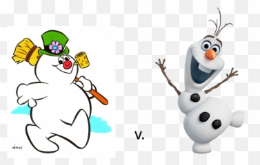 Frost V Olaf Pic - Frosty The Snowman Png Full Size Png Frosty The Snowman Coloring,Olaf Png
