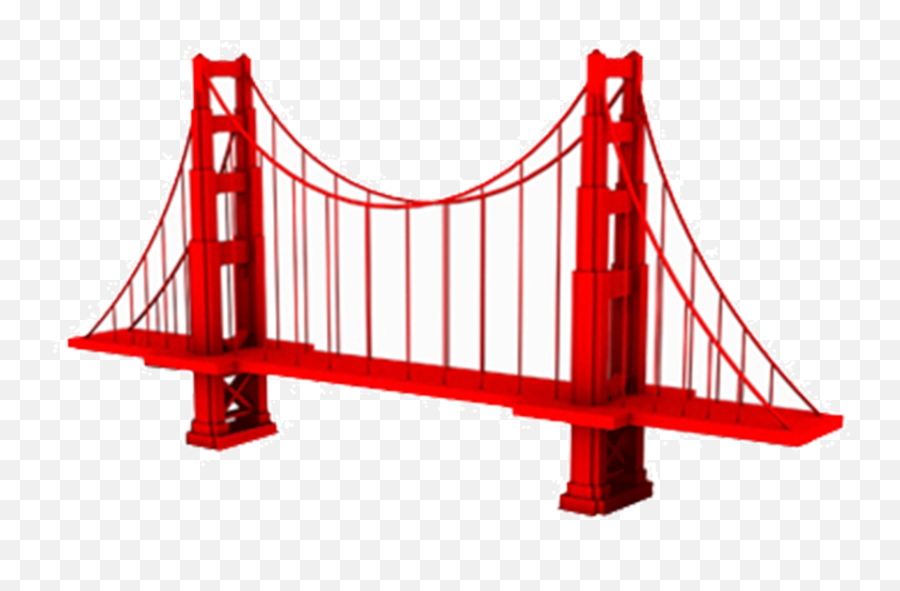 Download Elevated Medium Golden Gate Bridge Png Image With - Suspension Bridge,Golden Gate Bridge Png