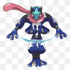 Pokemon Frogadier Mega Evolution - Mega Evolution Pokemon Green Ninja Png,Greninja Png