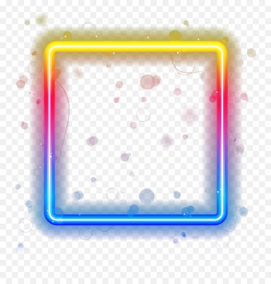 Download Hd Neon Png Border Transparent - Neon Png Frame Transparent,Neon Border Png