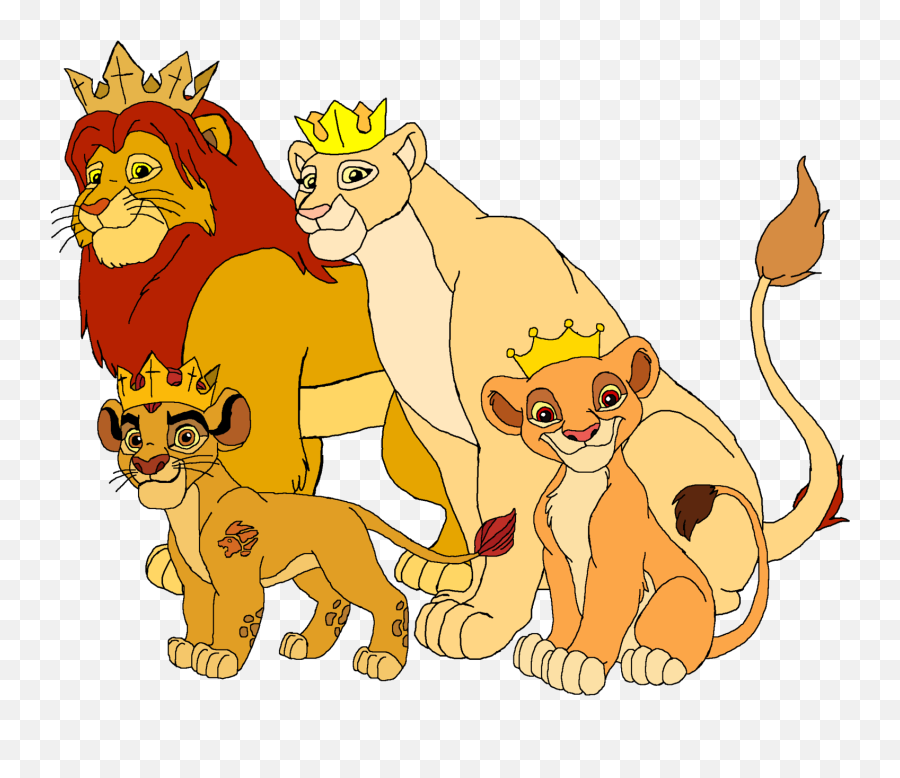 The Lion King Clipart No Worry - King Simba And Queen Nala King Simba And Queen Nala Png,Nala Png