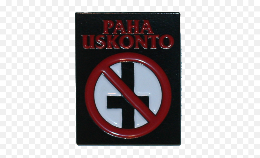Paha Uskonto Enamel Pin - Emblem Png,Bad Religion Logo