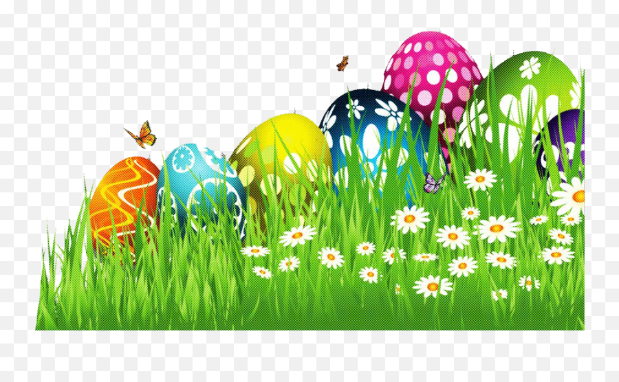 Grass Easter Egg Png Free Download Mart - Easter Eggs Grass Png,Easter Grass Png