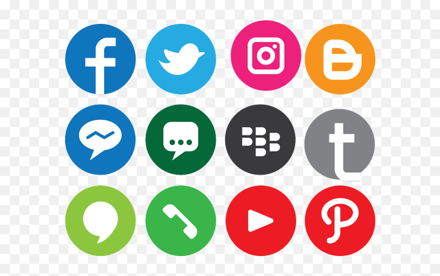 Redes Sociais Png - Logo Rede Social Vector,Social Media Pngs