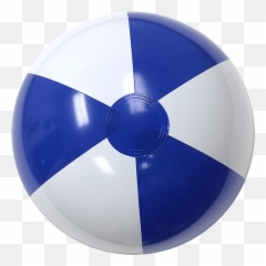 20 - Blue Beach Ball Png,Beach Balls Png