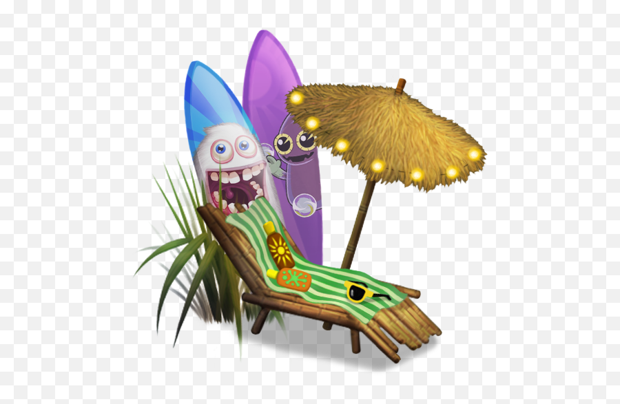 Beach Chair My Singing Monsters Wiki Fandom - Illustration Png,Beach Chair Png