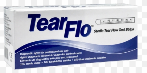 Schirmer Tear Test Strips - TearFlo Medicine png