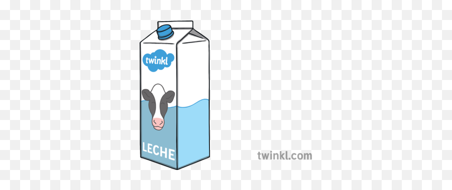 Milk Leche Illustration - Twinkl Twinkl Milk Carton Png,Leche Png