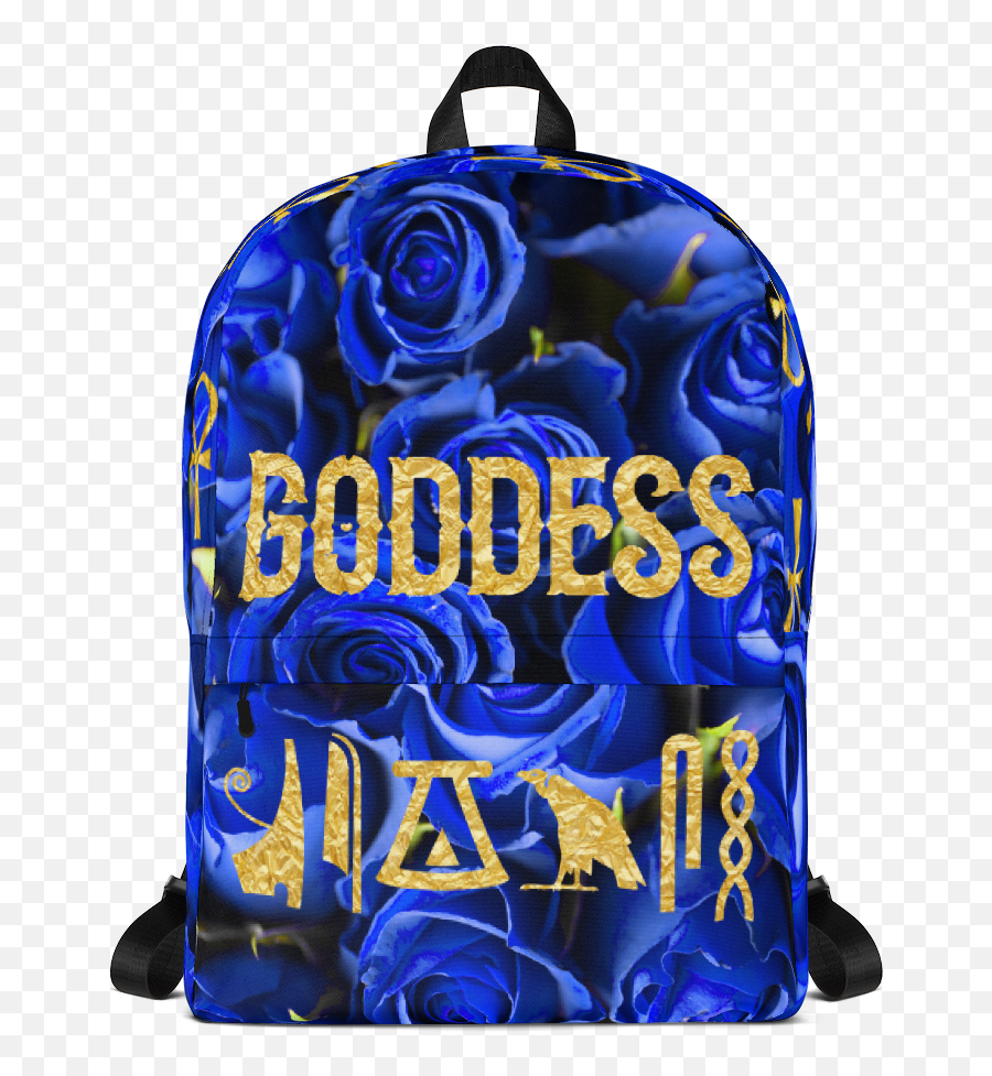 Negash Blue Rose Goddess Backpack - Musical Backpack Png,Blue Rose Png