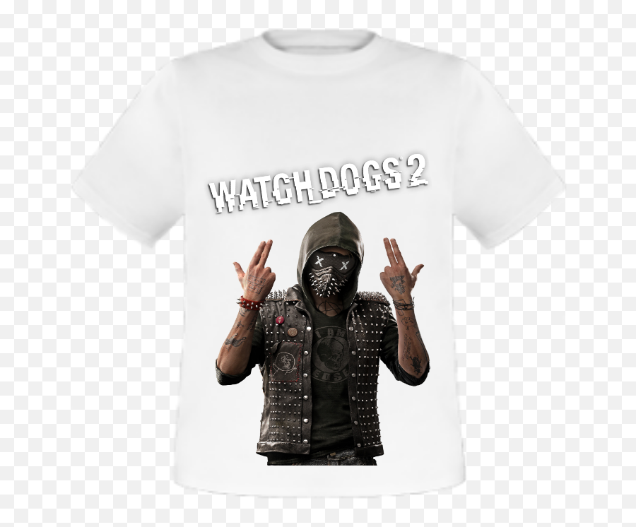 Watch Dogs 2 T - Shirt Watch Dogs 2 Costume Png,Watch Dogs 2 Png