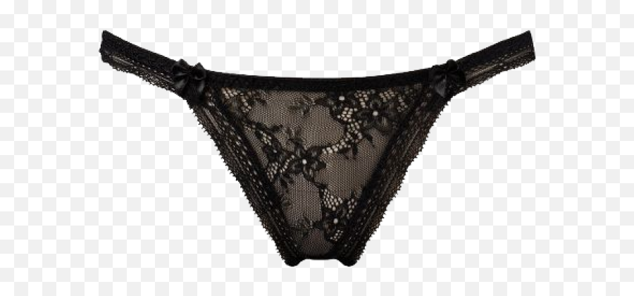 Black Spotted Panties PNG Transparent Images Free Download