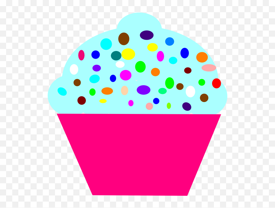 Pink Cupcakes Clipart Free Download - Birthday Design Clipart Cute Png,Cupcake Clipart Png