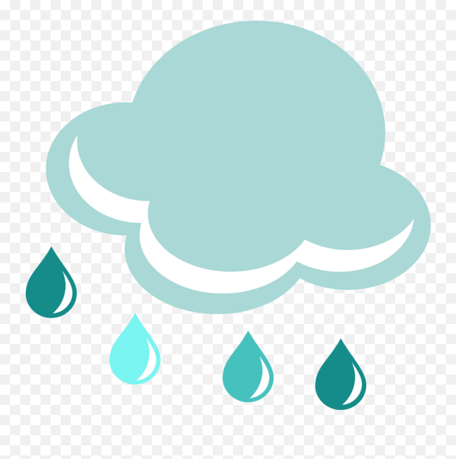 Rain Clouds Drops Fall Dibujo Food Cakes - Rainy Dibujo Png,Falling Rain Png