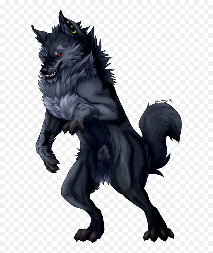Werewolf Png - Mythical Creature Werewolf Transparent Background,Werewolf Transparent