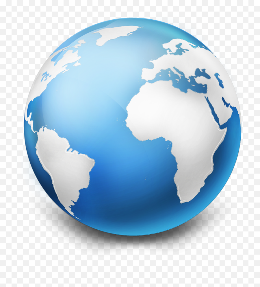 Globe Clip Art - Blue Earth Png Download 10001000 Free Earth Logo Without Background,Blue Globe Logo
