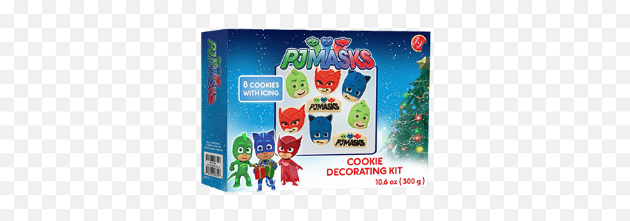 Decorate Your Own Pj Masks Cookie Kit 8ct Create A Treat - Pj Masks Decorated Cookies Png,Pj Masks Png