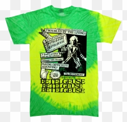 Tie Dye T Shirt - Beetlejuice Png,Beetlejuice Png