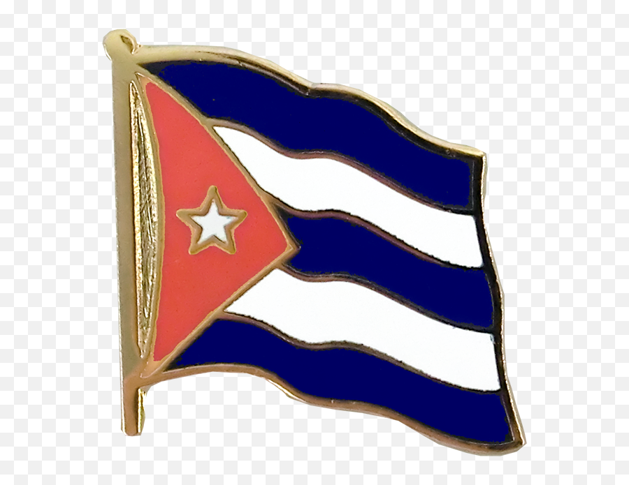 Cuban Flag Lapel Pin - Pin Cuba Png,Cuban Flag Png