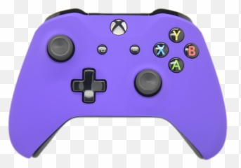 Purple Xbox One S Custom Controller - Transparent Background png