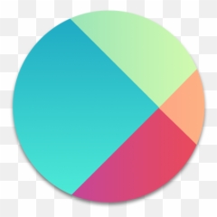 Google Play Icon - Circle Png