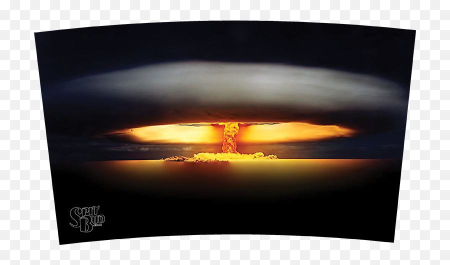 Mushroom Cloud Spit Bud - Sunset Nuclear Explosion Png,Mushroom Cloud Transparent