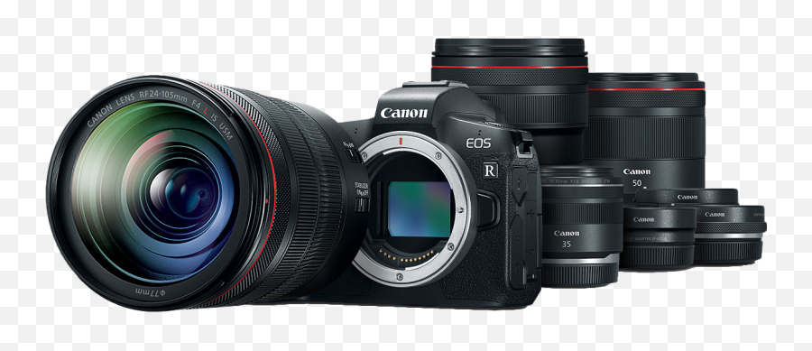 New Canon Eos - R Full Frame Mirrorless Announced Bluewater Rf 16 35 Png,Camera Frame Png