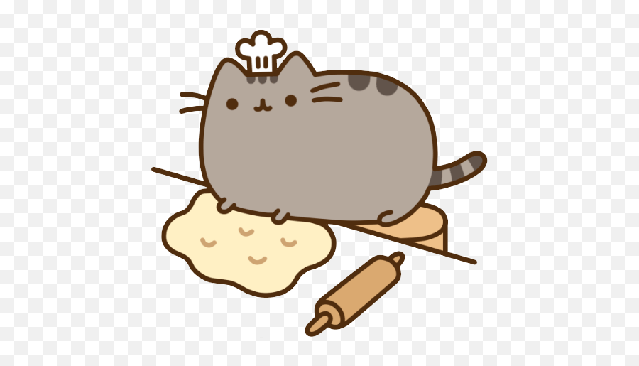 Happy Birthday Cupcake Coloring Pages - Pusheen Stickers Cat Cute Coloring Pages Png,Pusheen Png