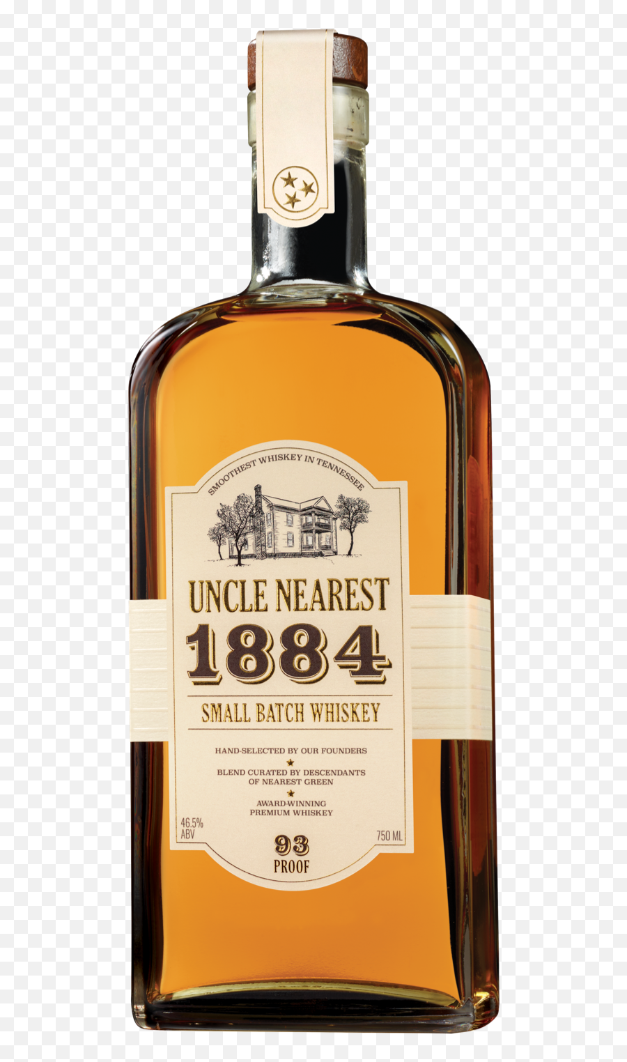 Uncle Nearest Premium Whiskey - Uncle Nearest Png,Whiskey Bottle Png