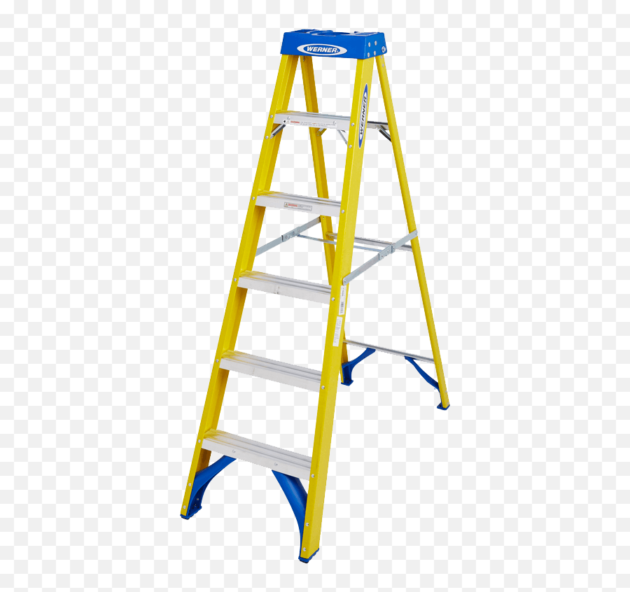 Werner 6 Rung Step Ladder - Ladder Png,Ladder Png