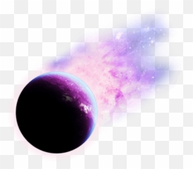 Colormehappy Meteor Meteorite Meteorshower Imarriedthed - Pink Planet Png