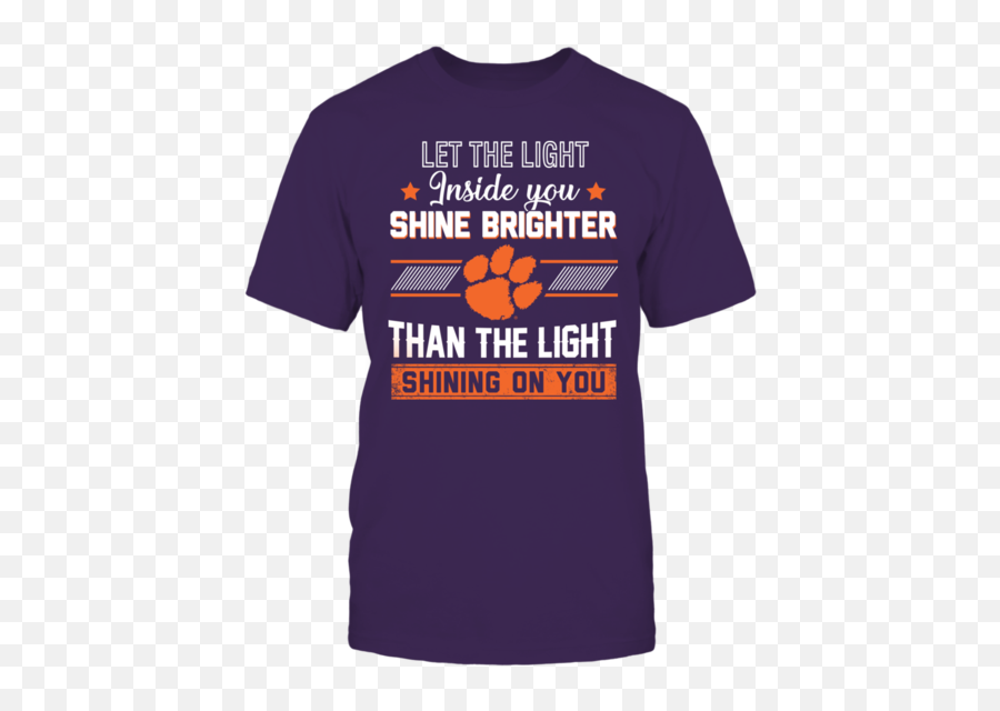 Light Shining Png - Let The Light Inside You Shine Brighter Clemson Tiger Paw,Light Shine Png
