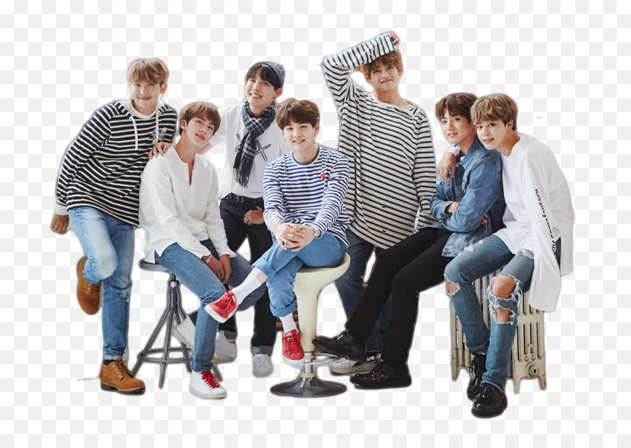 Png Bts 5 Image - Bts All Members Png,Bts Transparent