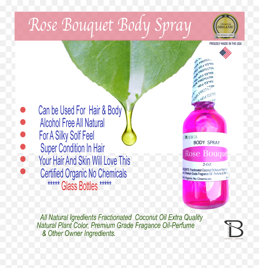 Rose Bouquet Perfume Spray Mist 2 Oz - Solution Png,Spray Mist Png