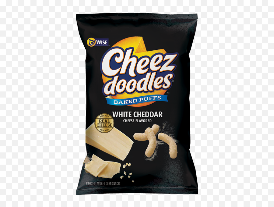 White Cheddar Puffed - White Cheddar Cheese Doodles Png,Cheez It Png