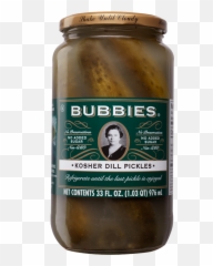 Bubbies Kosher Dill Pickles - Bubbies Pickles Png,Pickle Transparent