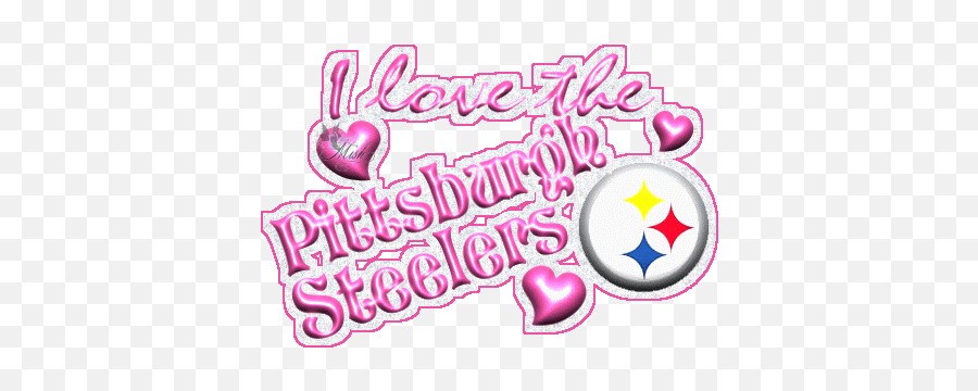 Pittsburgh Steelers Pink Logo - Love The Pittsburgh Steelers Png,Steeler Logo Clip Art