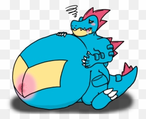 Download Hd Fatty Feraligatr - Radioactive Decay Transparent Shiny Feraligatr Png,Feraligatr Png