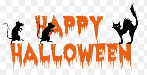 Happy Halloween Banner Png 06q - Transparent
