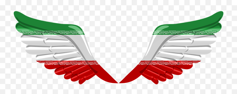 Flag Wings Tajikistan - Indian Flag Wings Png,Iran Flag Png