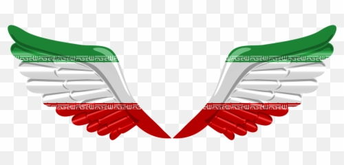 Flag Wings Tajikistan - Indian Flag Wings Png,Iran Flag Png