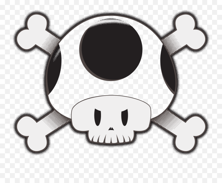 Toad Skull Super Mario Clipart - Full Size Clipart 3560964 Mario Skull Png,Toad Transparent