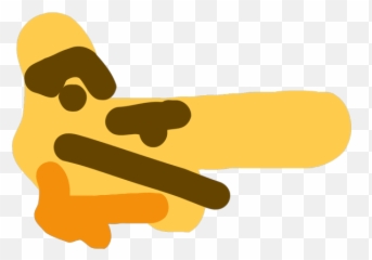 Thinking - Deformed Emoji png