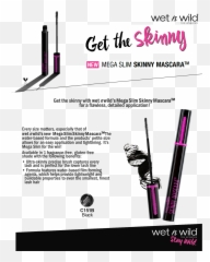Wet N Wild Mega Slim Skinny Mascara - Vertical png