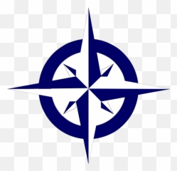 Dark Blue Compass Rose Png Svg Clip Art For Web - Download Lake Milton State Park Ohiomap